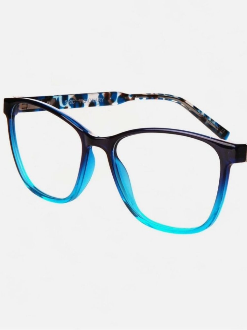 NEW SU2C Blue VISIONARY Eyeglasses 53mm S13C 53-16-140